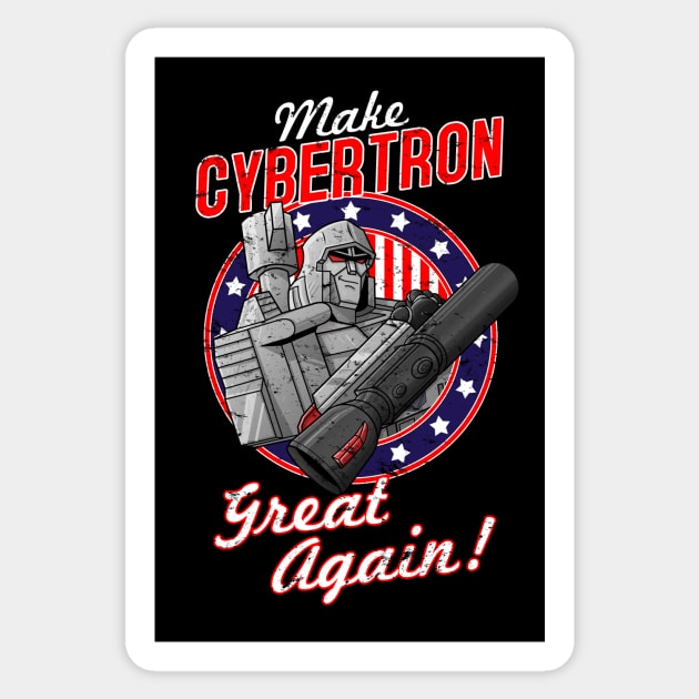 MAKE CYBERTRON GREAT AGAIN Sticker by Skullpy